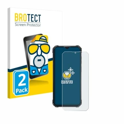 Afbeelding van BROTECT (2 Stuks) Antireflecterende Beschermfolie voor Oukitel WP36 Anti Glare Screen Protector, Mat, Ontspiegelend