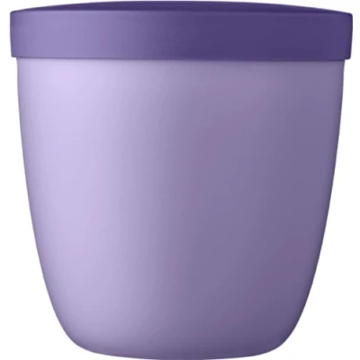 Afbeelding van Mepal Snackpot Ellipse Praktische container voor het bewaren en vervoeren van levensmiddelen Geschikt diepvries Vaatwasmachinebestendig 500 ml Vivid Lilac