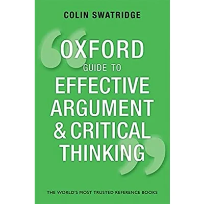 Afbeelding van Oxford Guide to Effective Argument and Critical Thinking