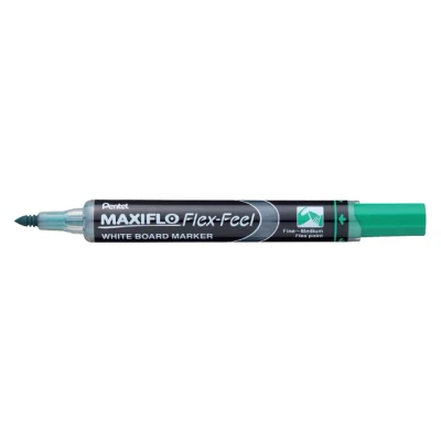 Afbeelding van Viltstift Pentel MWL5SBF Maxiflo whiteboard groen 1 5mm