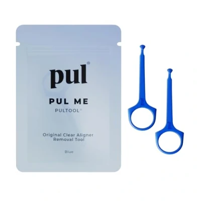 Afbeelding van Clear Aligner Removal Tool voor Invisalign by PULTOOL Smile Direct Club Onzichtbare Remover Retainer (2 Pack, Blue)