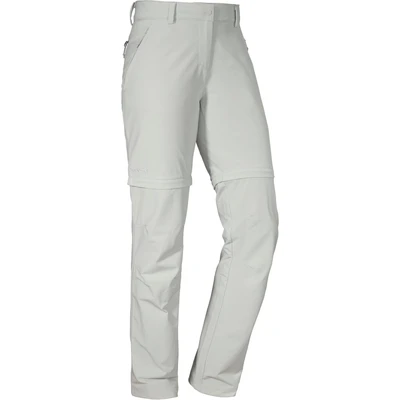 Afbeelding van Afritsbroek Schöffel Women Pants Regular Ascona Zip Off Gray Violet Maat 38
