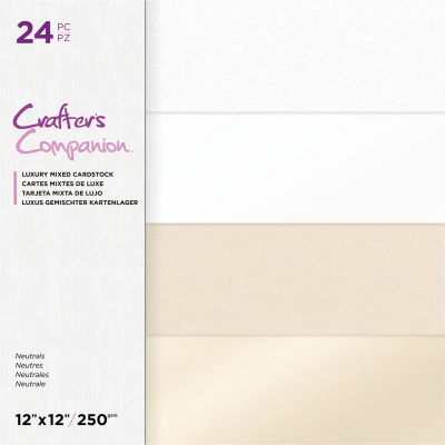 Afbeelding van CC Paperpad Mixed Cardstock 30x30 cm Neutrals