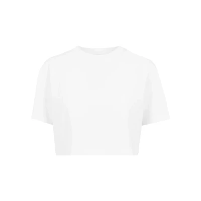 Afbeelding van Urban Classics Ladies Short Oversized TEE Tshirt basic, Dames, Maat: XXL, White