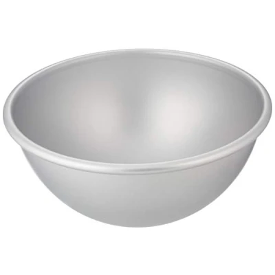 Afbeelding van Decora, 0062956, professionele halfronde vorm, Ø 18 x 9 cm, van geanodiseerd aluminium, zonder soldeerpunten, professioneel design