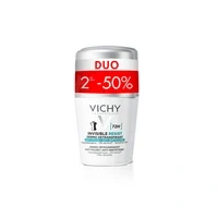 Afbeelding van Vichy Deodorant Invisible Resist Anti Transpirant 72u Promo 2x50ml