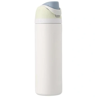 Afbeelding van Owala FreeSip Geïsoleerde roestvrijstalen waterfles met rietje voor sport en reizen, lekvrij, BPA vrij, 700 ml, ijsbries