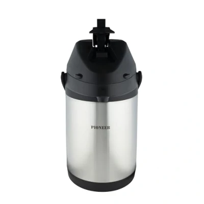 Afbeelding van Pioneer Kolven Rvs Airpot Warm Koud Water Thee Koffiedispenser Conferentie Event Flask, 3 liter