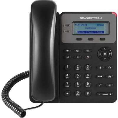 Afbeelding van Grandstream SIP GXP 1615 Entry mit PoE Vaste VoIP telefoon Kleurendisplay Grijs, Zwart
