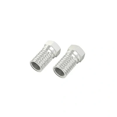 Afbeelding van Hama F stekker, 6,8 mm, schroefbaar, 4 stuks
