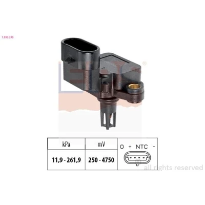 Afbeelding van Eps Inlaatdruk /MAP sensor / Luchtdruksensor hoogteregelaar 1.993.245