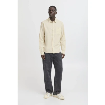 Afbeelding van Blend Bhbay Overhemd, Heren, Maat: XL, Bleached sand