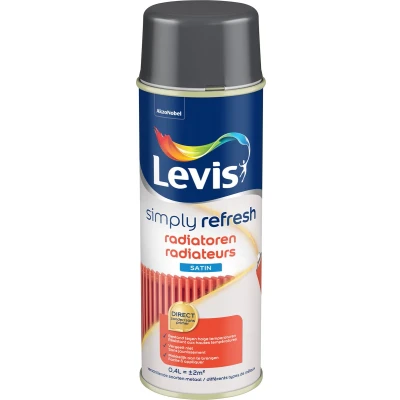 Afbeelding van Levis Simply Refresh Radiatoren Satin Pepper 0.4L