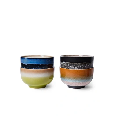Afbeelding van HKliving kom 70&#039;s (Ø13,5 cm) (set van 4)