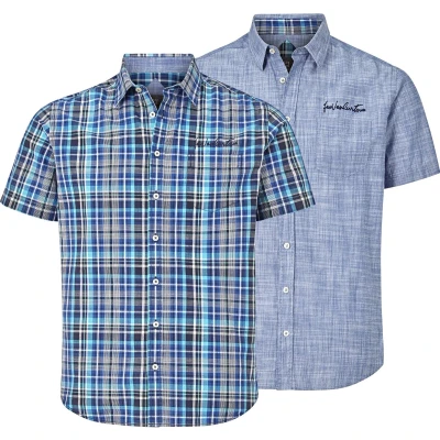 Afbeelding van Jan Vanderstorm overhemd DANKWARD Plus Size (set van 2)