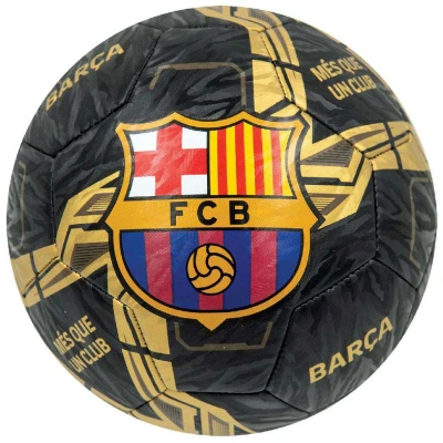 Afbeelding van FC Barcelona Bal Lightning Black/Gold Size 5.