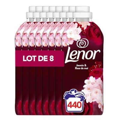 Afbeelding van Lenor Wasverzachter Jasmijn &amp; Rose de Mai 8 x 55 Wasbeurten