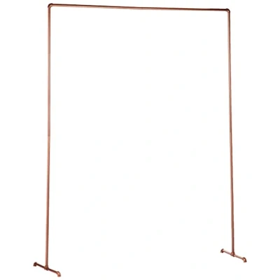 Afbeelding van Ginger Ray Koperen bruiloft decoratieve boog frame achtergrond botanische