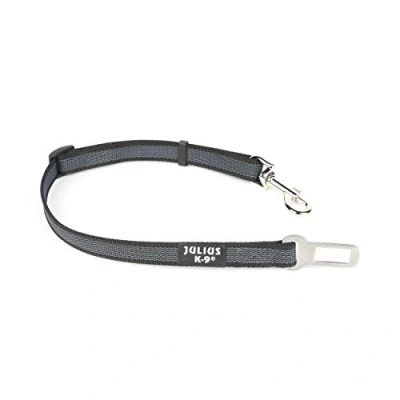 Afbeelding van Julius K9 Veiligheidsgordel voor honden, maat 2, zwart/grijs