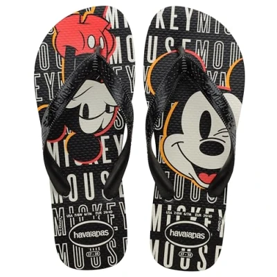 Afbeelding van Havaianas Unisex Top Disney Flip Flop, Zwart, 6/7 UK, 39/40 EU