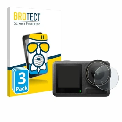 Afbeelding van BROTECT Screenprotector voor DJI Osmo Action 4 (Lens) Folie Beschermfolie Beschermglas matte (3 Stuks)