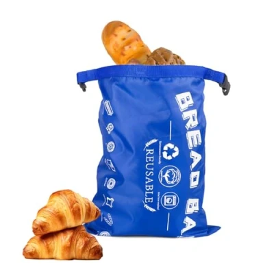 Afbeelding van Broodzak,Ideale Broodzakken,Herbruikbare Broodzak,Herbruikbare Broodcontainer Wasbare Broodzak Waterdichte Broodopslag Zelfgemaakte Bagel Toast Groenten Fruit,Voor Thuis Bakken Verpakking Opslag