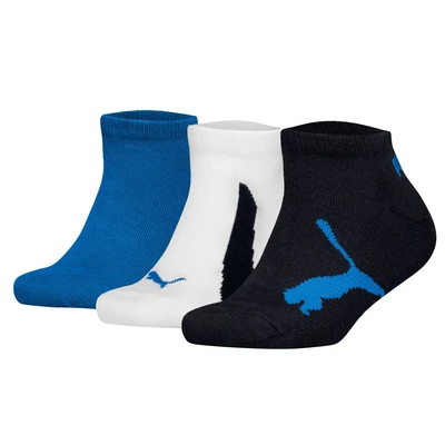 Afbeelding van PUMA Uniseks sneakersokken voor kinderen, Navy White Strong Blue, 27/30 EU