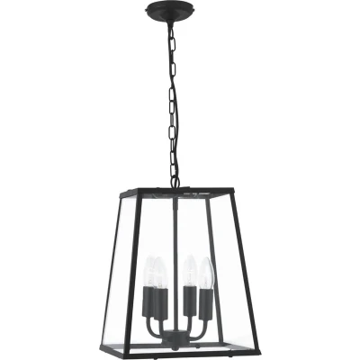 Afbeelding van Searchlight Hanglamp Lanterns 5614BK