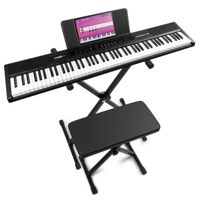 Afbeelding van MAX RhapsodyDP88 Digitale Piano met 88 toetsen Complete set