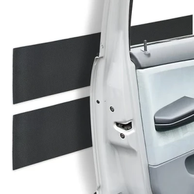 Afbeelding van Relaxdays stootrand garage set van 2 schuimstof (EVA) stootstrip auto zelfklevend 7,5 mm