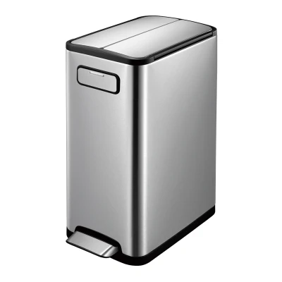 Afbeelding van EKO Ecofly Step Bin 45L Mat RVS