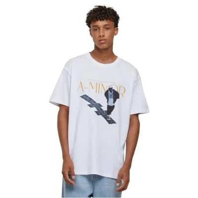 Afbeelding van Upscale by Mister Tee Aminor Tshirt print, Heren, Maat: XL, White