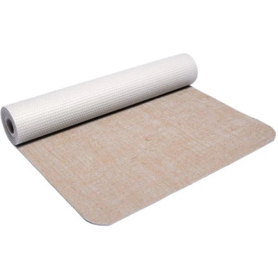 Afbeelding van Yogi &amp; Yogini Yogamat Jute Grijs