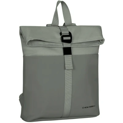 Afbeelding van New Rebels Bruce Los Angeles Antraciet 7L Rolltop Rugzak Waterafstotend
