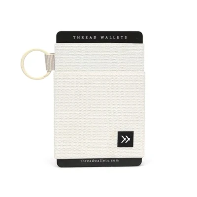 Afbeelding van Thread Wallets Slim Minimalist Wallet Front Pocket Credit Card Houder (One Size, Off White)