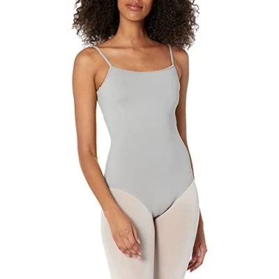 Afbeelding van Bloch Dance Nejor Microlux maillot voor dames, grijs, klein