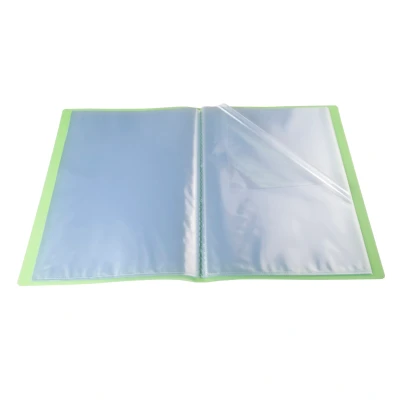 Afbeelding van Exacompta 85463E showmap met 40 hoezen, A4, groen
