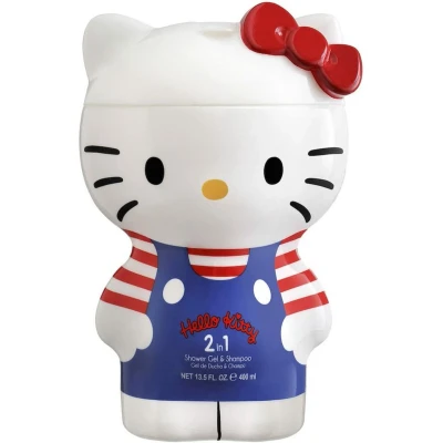 Afbeelding van 2 in 1 Gel en Shampoo Hello Kitty 400 ml