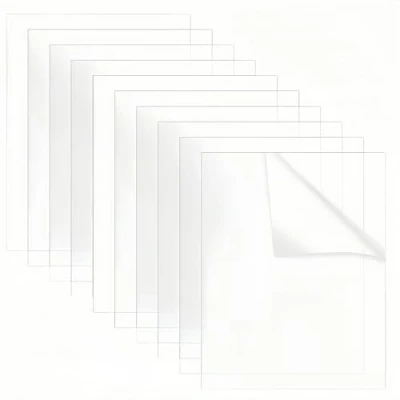 Afbeelding van HJYDGJ 10 stuks heldere kunststof acrylplaten, 1 mm dik, transparante plaat, acrylglasplaten A4 plexiglasplaten acrylglas plaat voor display, fotolijst, schilderij