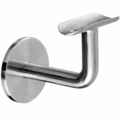 Afbeelding van RVS Leuninghouder buis Ø 33,7 mm 304 mat geslepen model 0111
