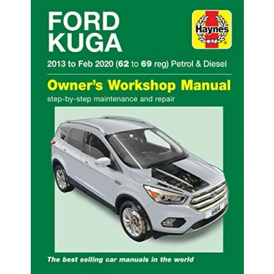 Afbeelding van Ford Kuga 2013 Feb 2020 (62 to 69) Haynes Repair Manual