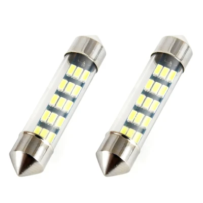 Afbeelding van AMiO LED STANDAARD 3014 15SMD Festoen C5W C10W C3W 39mm Wit 12V