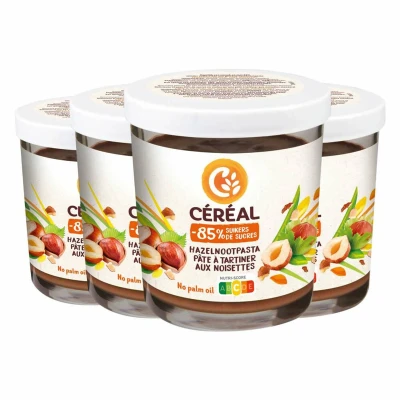 Afbeelding van 4x Céréal Hazelnootpasta 200 gr