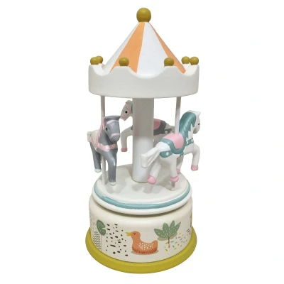 Afbeelding van Playwood Houten Carrousel Pastel