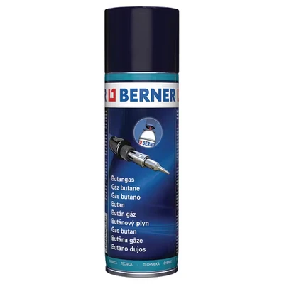 Afbeelding van Berner 414186 Bus Navulgas voor Aansteker gasbrander Blue Fire