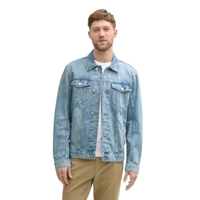Afbeelding van Tom Tailor Jeansjack met reverskraag