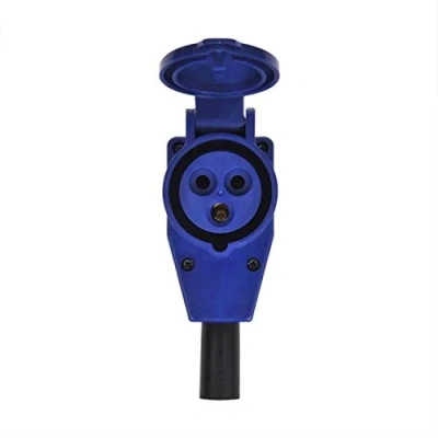 Afbeelding van Pro Plus CEE Contrastekker Haaks met Stopcontact 16 Ampère IP44 230 Volt 3 Polig