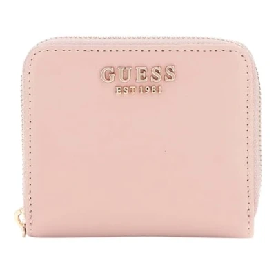 Afbeelding van GUESS Portemonnee Laurel SLG Small Zip Around Wallet Rose Roze