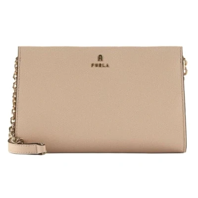 Afbeelding van FURLA Leren Schoudertas Camelia Mini Crossbody Azalea Roze