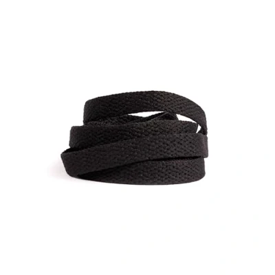 Afbeelding van GBG Sneaker Veters 100CM Zwart Black Schoenveters Laces Platte Veter